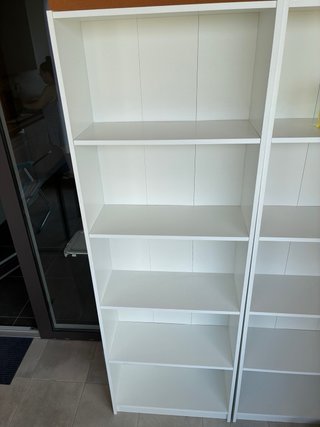 2 Muebles Estantería Blancos Ikea