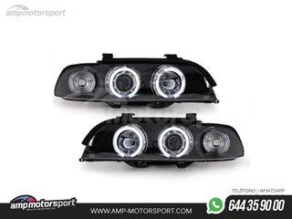 FAROS DELANTEROS OJOS DE ANGEL CCFL PARA BMW SERIE 5 E39 / BERLINA / TOURING