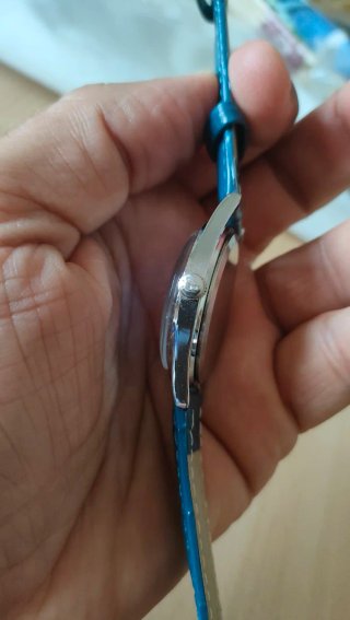 Orologio Breitling quadrante blu