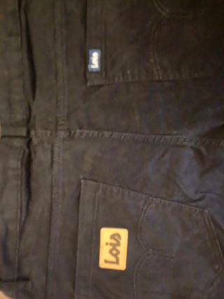 Pantalón cargo Lois negro talla 33
