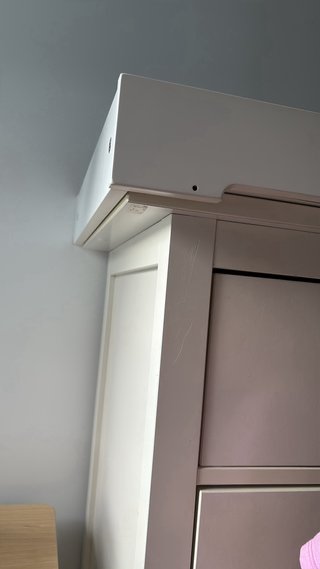 Cambiador de madera de bebé