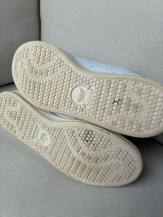 Zapatillas Adidas Stan Smith Blancas y Beiges