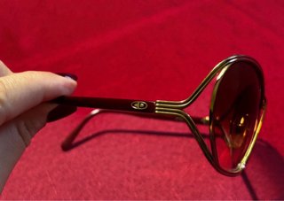 Occhiali da vista vintage Christian Dior oro