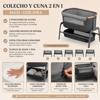 Maxi-Cosi Iora Cuna Colecho 2 en 1