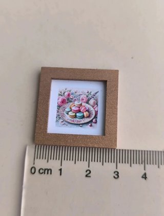 Cuadro Miniatura Pastelería Dollhouse