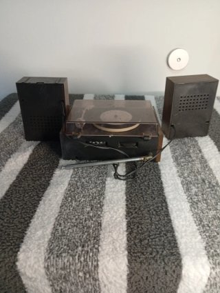 Tocadiscos Vintage Miniatura