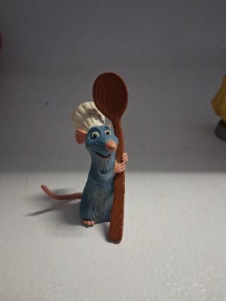 Muñecos Ratatouille Chef y Rata