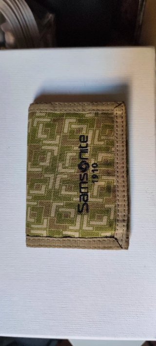 Cartera de bolsillo Samsonite verde