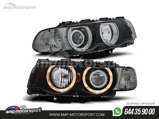 FAROS DELANTEROS OJOS DE ANGEL PARA BMW SERIE 7 E38