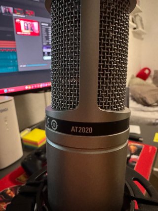 Micrófono Audio-Technica AT2020 Plata