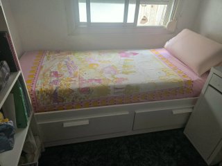 Cama nido IKEA con 2 colchones