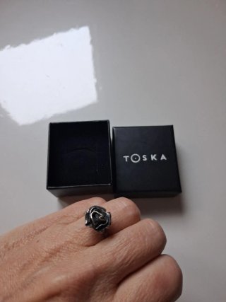 Anillo Toska Plata Rosa