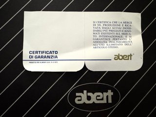 Set 75 posate vintage Abert Acciaio Inox 18/10