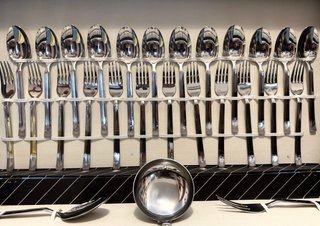 Set 75 posate vintage Abert Acciaio Inox 18/10