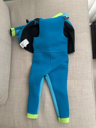 Neopreno infantil Nabaiji azul y verde