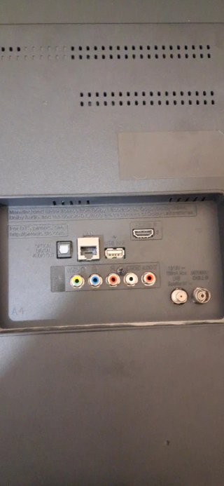 TV LG 49 Negro para piezas o arreglar