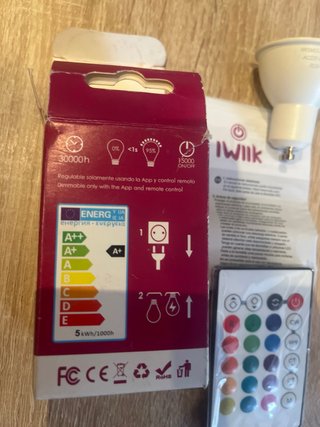 Bombilla LED RGB/CCT iWilk GU10