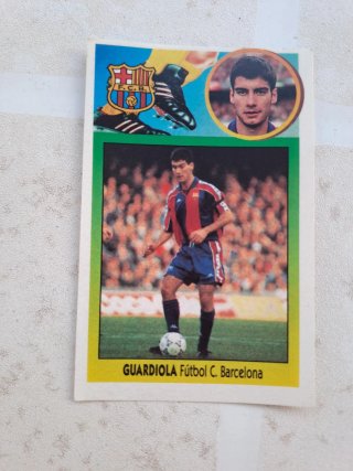 Guardiola Barcelona Este 93/94 SIN PEGAR ADHESIVO