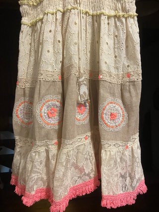 Vestido Boho Chic Papa Pia Talla Única