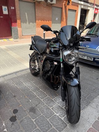 Yamaha FZ6 S2 Naked Negra