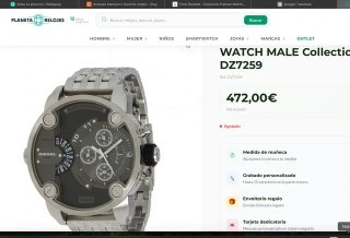 Reloj Diesel DZ7259 Cronógrafo