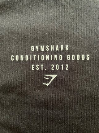 Camiseta Gymshark Negra