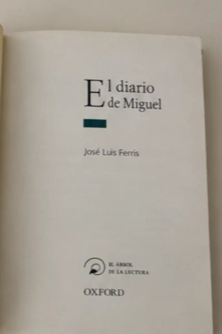 El diario de Miguel