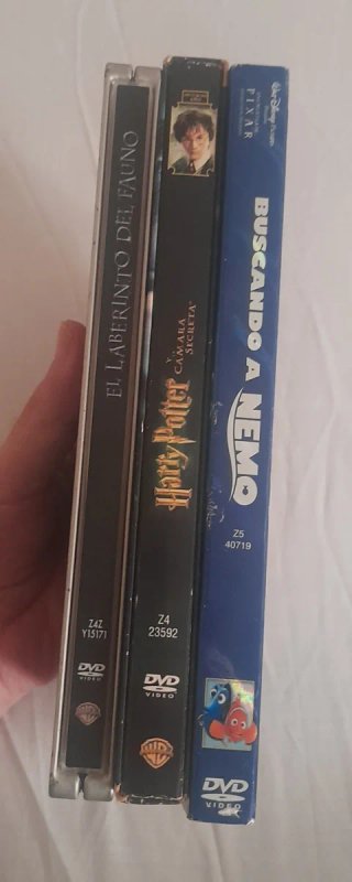 Lote 3 Películas DVD: El Laberinto del Fauno, Harr