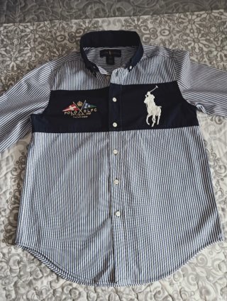 Camisa Polo Ralph Lauren Niño Rayas