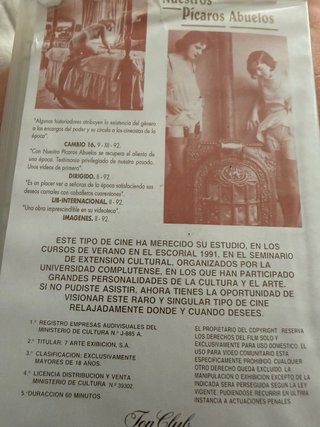 Nuestros pícaros abuelos 1930