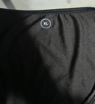 (XL) Camiseta sin mangas XL negra