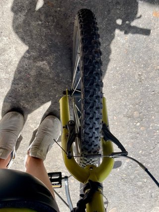 Bicicleta Montaña Amarilla