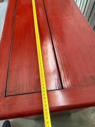 Aparador de madera lacado y pintado