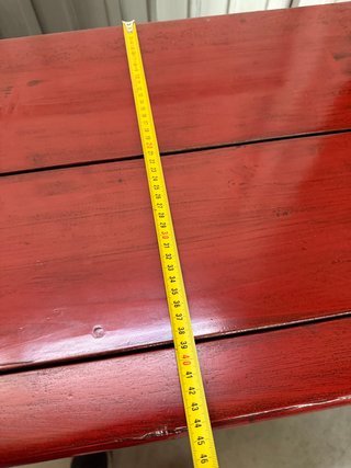 Aparador de madera lacado y pintado