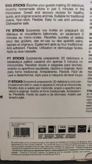 Stampo Silicone Lékué per Grissini