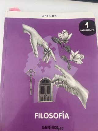 Filosofía 1º Bachillerato. Libro del estudiante...