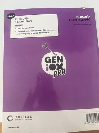 Filosofía 1º Bachillerato. Libro del estudiante...