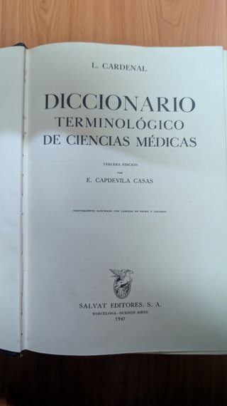 diccionario terminológico de ciencias medicas