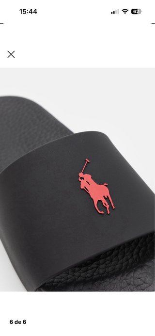 Chanclas Polo Ralph Lauren Negras