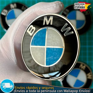 Emblemas BMW 65mm x4 Tapacubos Tapas Llantas Buje