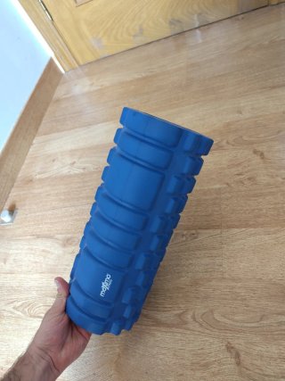 Rodillo de espuma azul Maximo Fitness