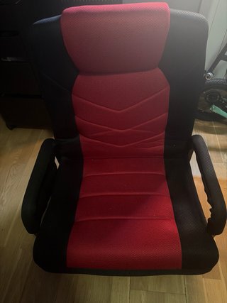Silla Gaming Roja y Negra