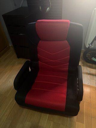 Silla Gaming Roja y Negra