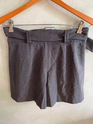 Falda pantalón Stradivarius gris T. S