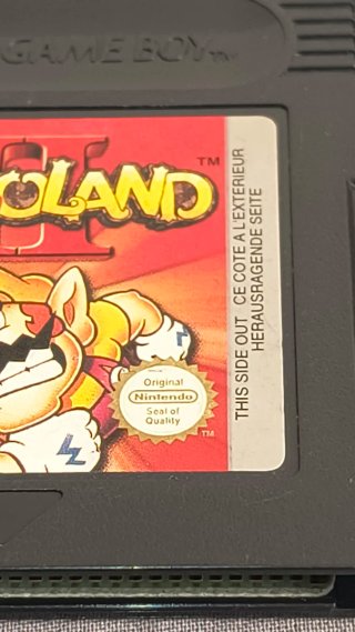 Warioland II Game Boy Originale Nintendo