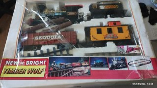 Tren antiguo de juguete
