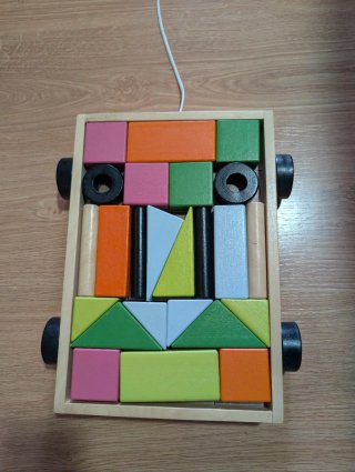 Juego Bloques Madera Ikea