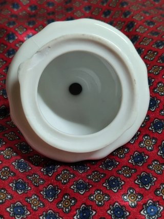 Tapa Cerámica Dorada Vintage