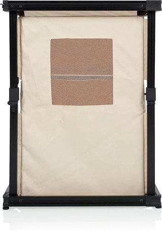 Armario Plegable Camping Beige/Negro