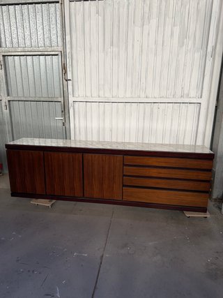 Aparador Art Déco Original Madera y Mármol